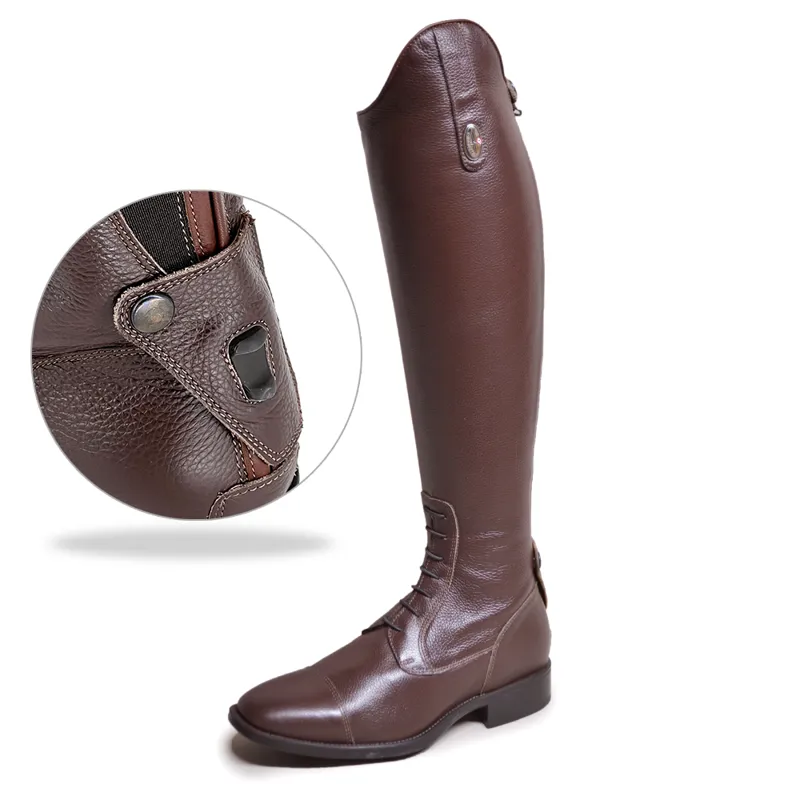 Amabile Pro 02 Quick Brown Riding Boots - MC Short Medium
