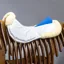 Prolite Dressage Adjustable Full Fleece Half Pad - White