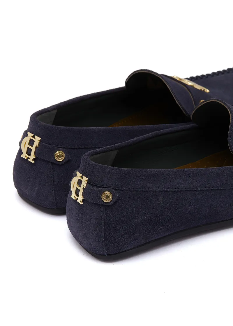 Holland Cooper Driving Loafer - Ink Navy-1