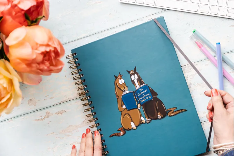 Emily Cole Dotted Hardback Notebook - A5