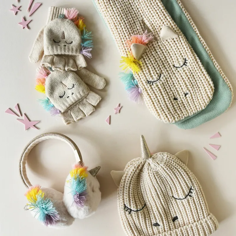 Rockahula Kids - Rainbow Unicorn Earmuffs-2