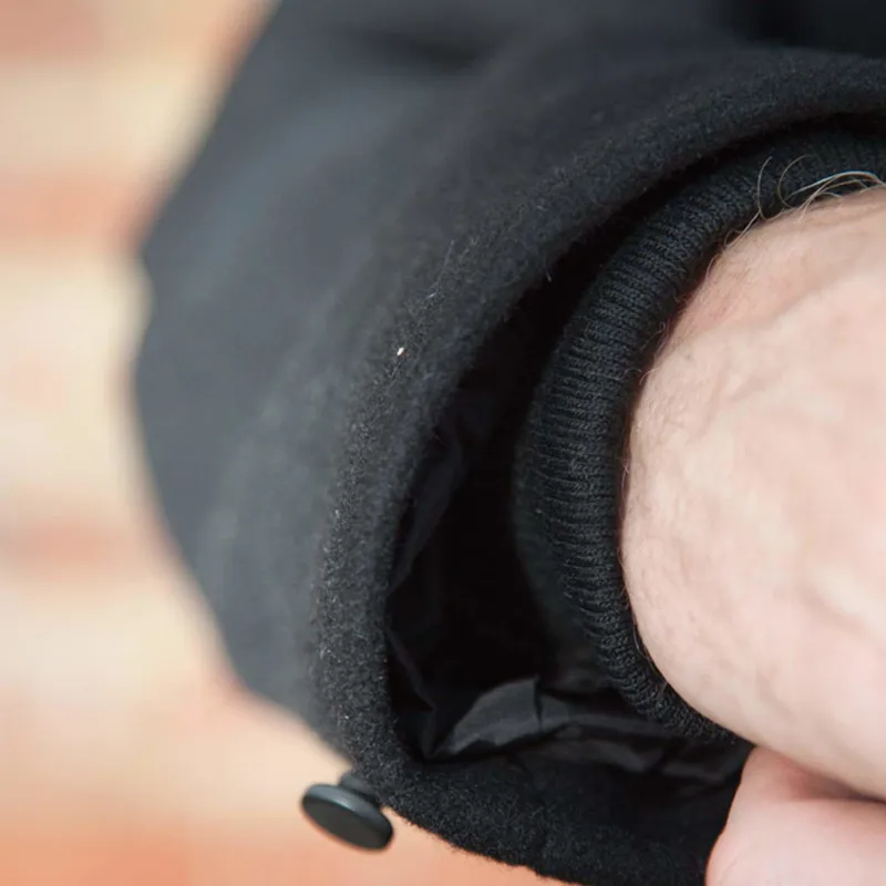  Equetech Mens Frock Wool Hunt Coat Black-2