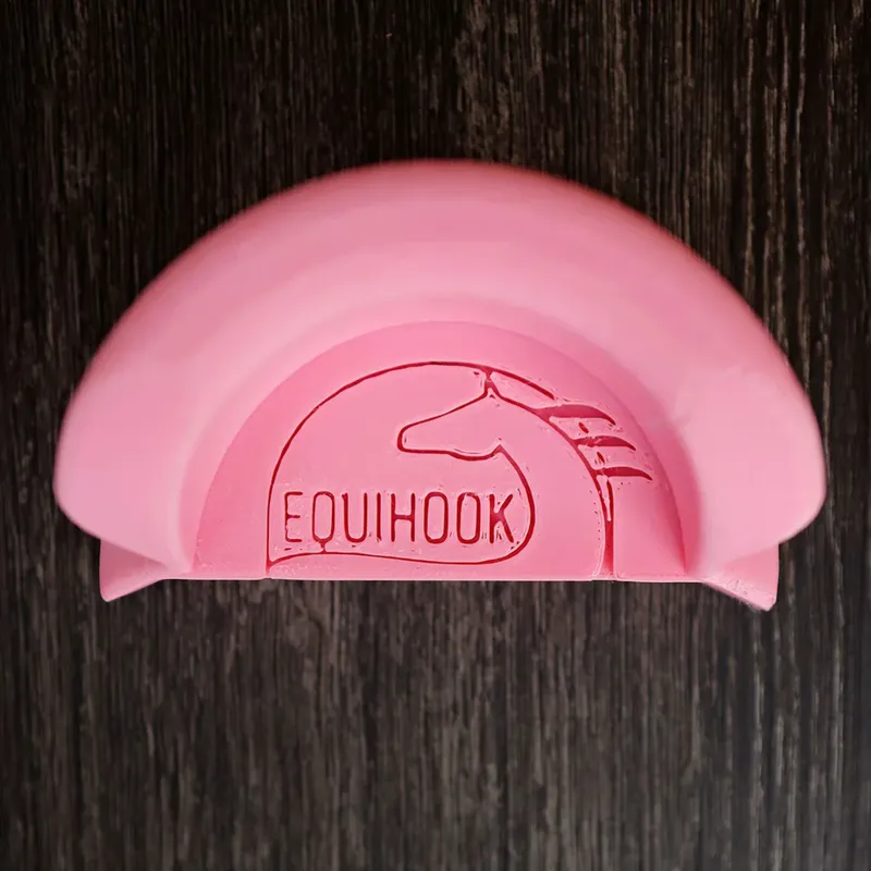 Equihook Magnetic Bridle Hook 'Colne Saddlery' Shiny Pink