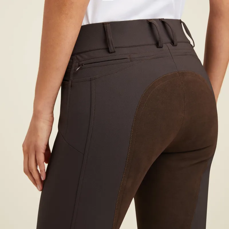 Ariat Womens Prelude Tradition Full Seat Breech- Desert Brown-2