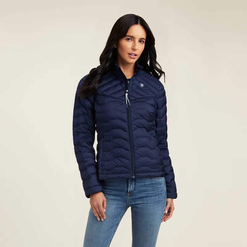 Ariat Womens Ideal Down Jacket Navy Eclipse