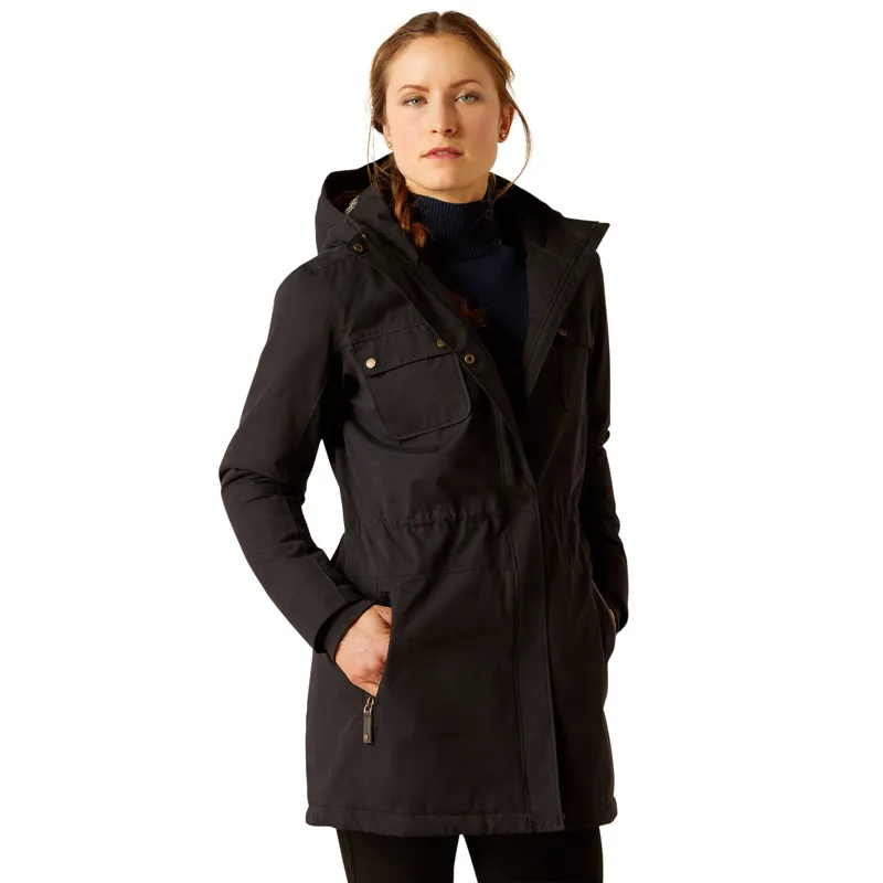 Ariat Womens Argentium Insulated Parka Black
