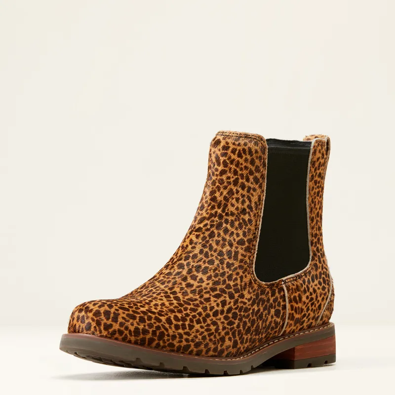 Ariat Womens Wexford Boot- Cheetah Hair On