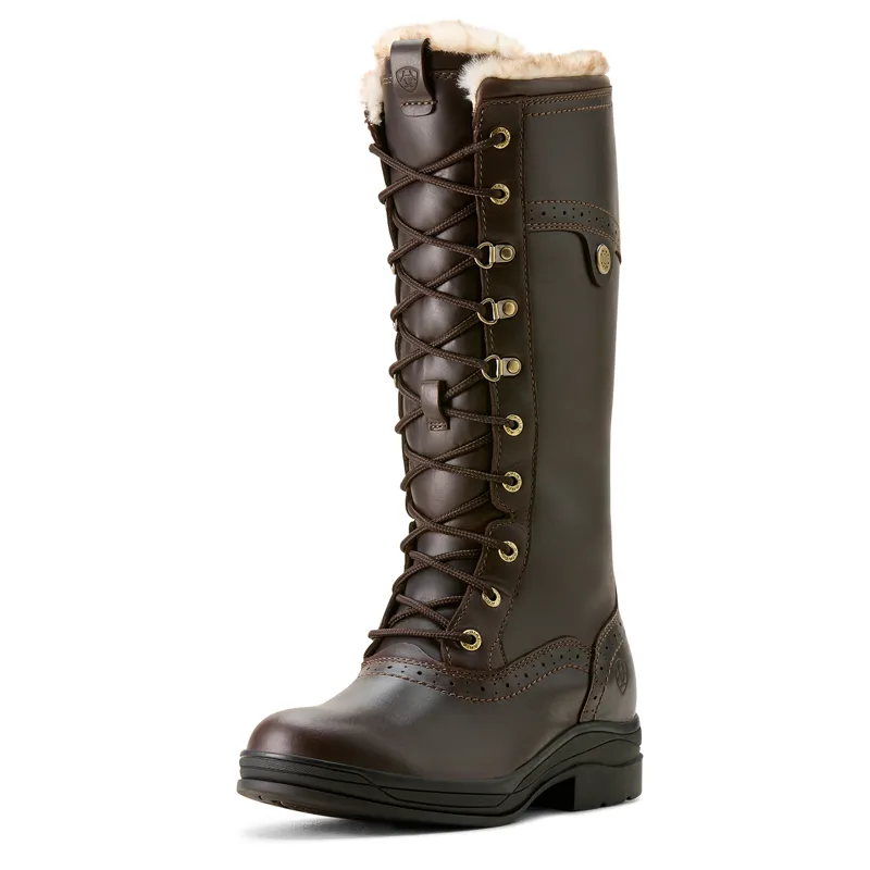 Ariat Womens Wythburn II Sherpa H2O - Dark Mocha-1