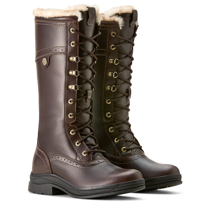 Ariat Womens Wythburn II Sherpa H2O - Dark Mocha