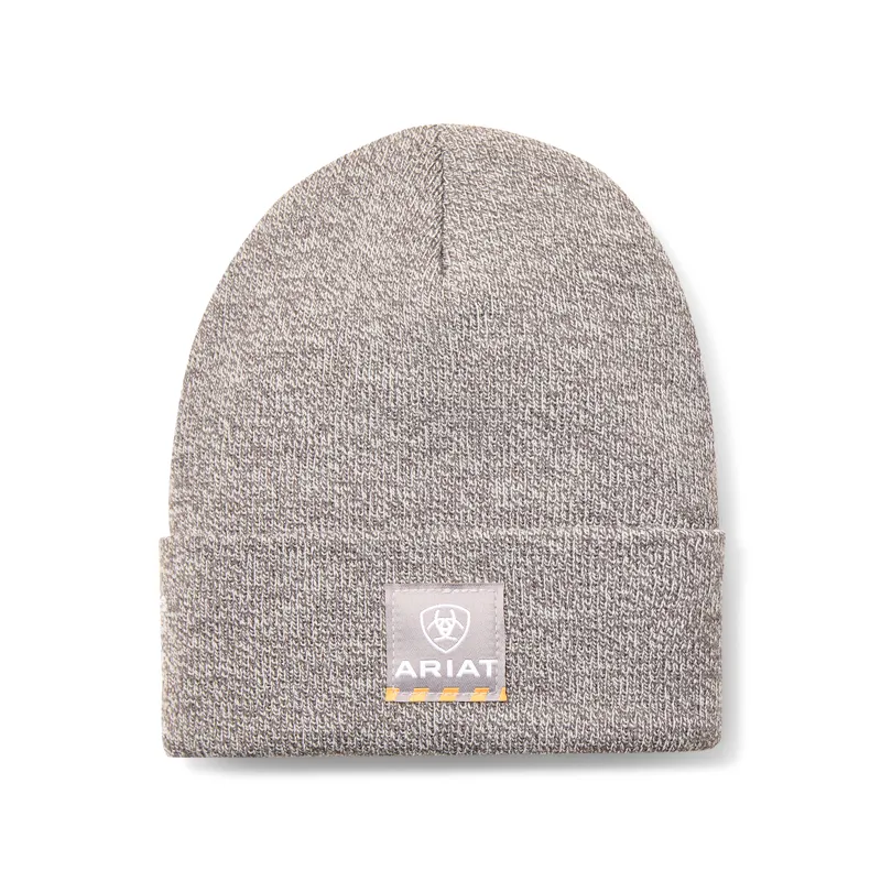 Ariat Womens Watch Cap - Light Grey and Dark Grey