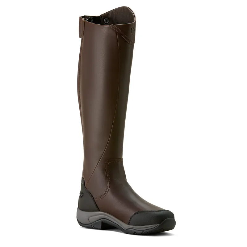 Ariat Womens Telluride Tall H2O - Dark Brown-3