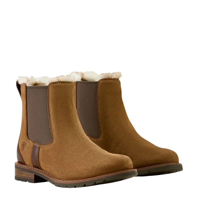 Ariat Womens Wexford Sherpa H20 - Amber Brown-1
