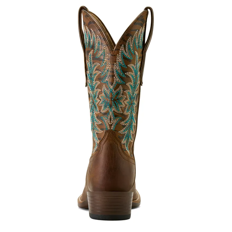 Ariat Womens Beaumount K Toe Western Boot - Sassy Brown-5
