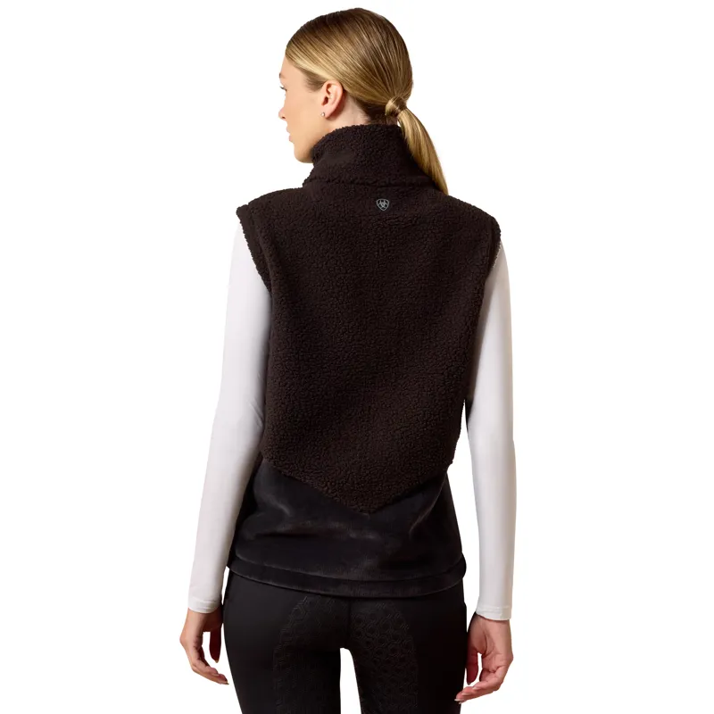 Ariat Womens Laviolette Full Zip Vest - Black-3