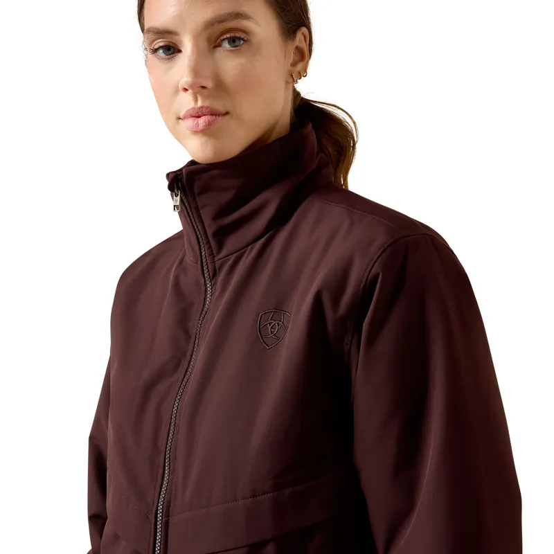 Ariat Womens  Stable 2.0 Insulated Jacket - Chocolate Plum-4