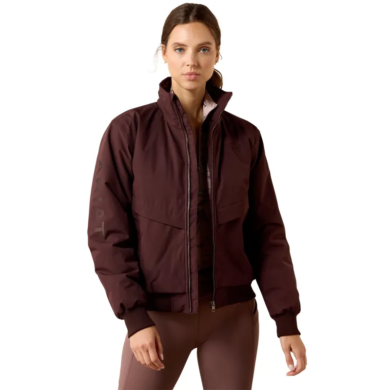 Ariat Womens  Stable 2.0 Insulated Jacket - Chocolate Plum-2