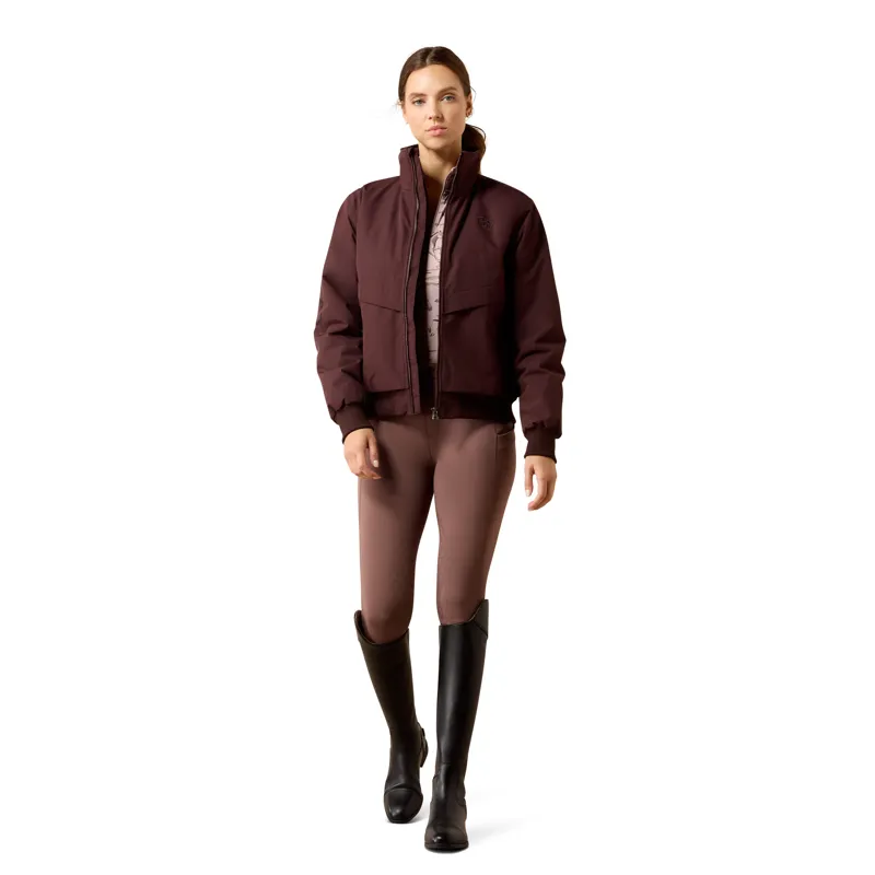 Ariat Womens  Stable 2.0 Insulated Jacket - Chocolate Plum-3