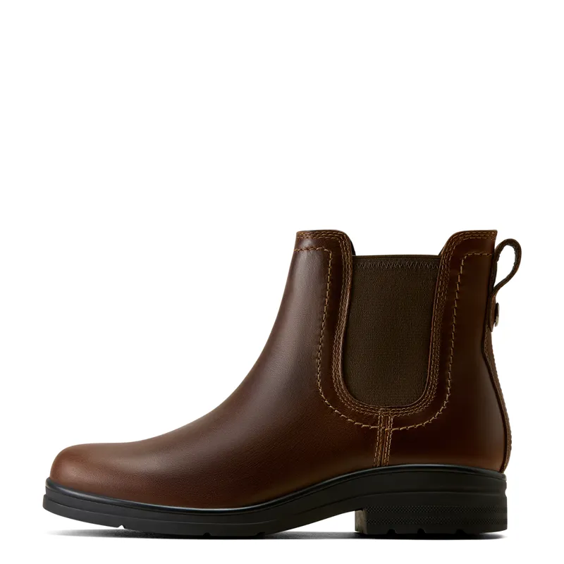 Ariat Womens Langley Waterproof Chelsea Boot - Tabacco Brown-1