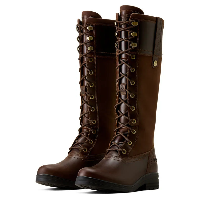 Ariat Womens Wythburn Waterproof Boot - Tabacco Brown-1