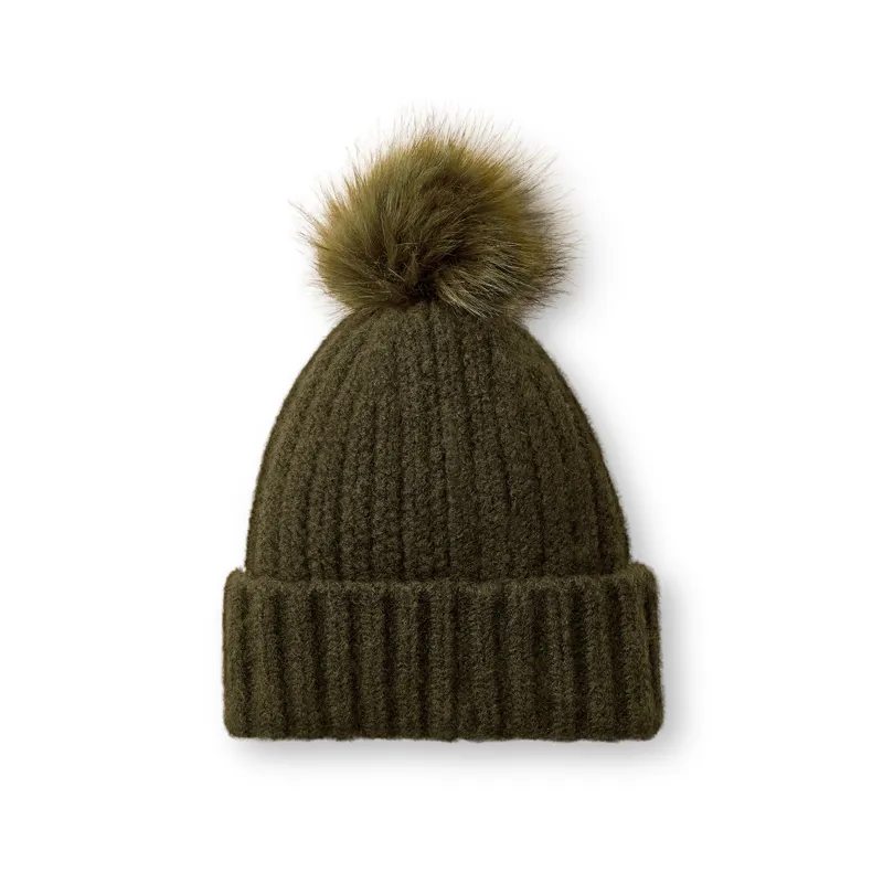 Ariat Womens Chilton Beanie - Olive-1