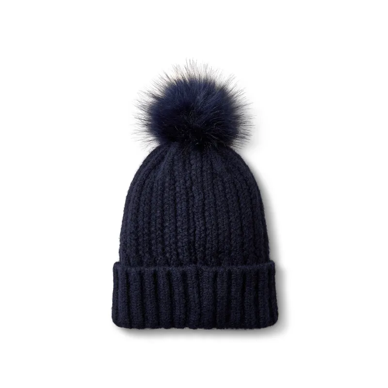 Ariat Womens Chilton Beanie - Navy-1
