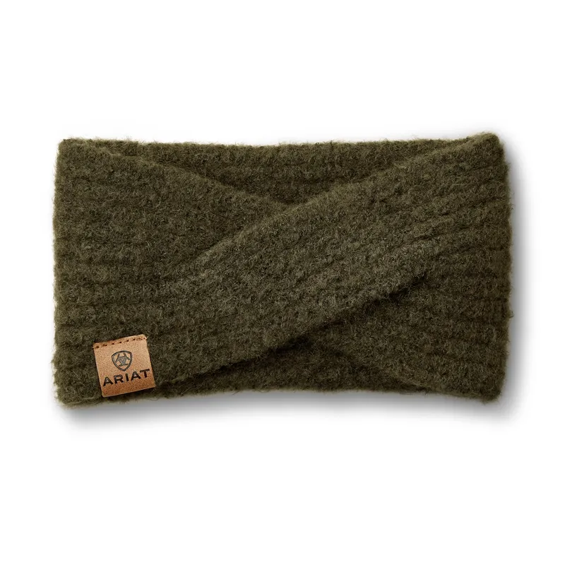Ariat Womens Chilton Headband - Olive