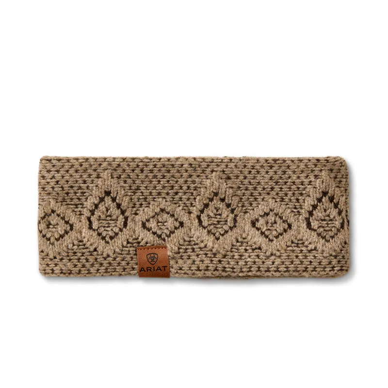 Ariat Womens Chilton Headband - Earth Heather
