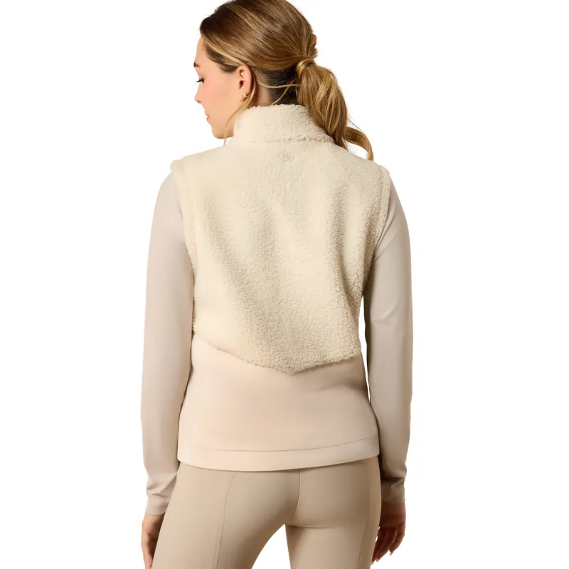 Ariat Youth Laviolette Full Zip Vest - Almond Milk-2
