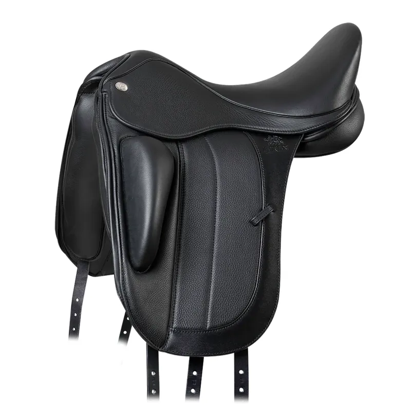 Fairfax Classic Deluxe Low Wither Monoflap Dressage - Black