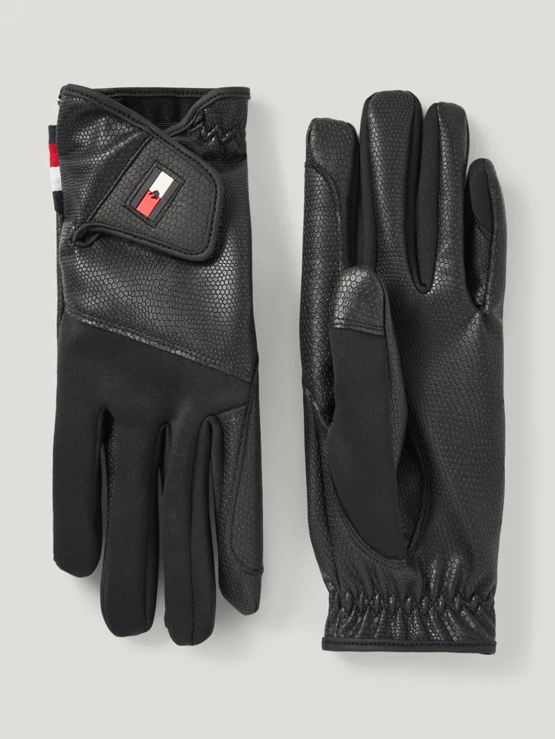Tommy Hilfiger Bryce Winter Riding Gloves - Black
