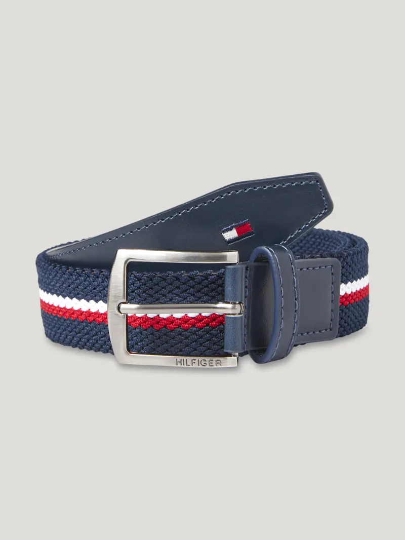Tommy Hilfiger Anchor Elastic Belt - Desert Sky