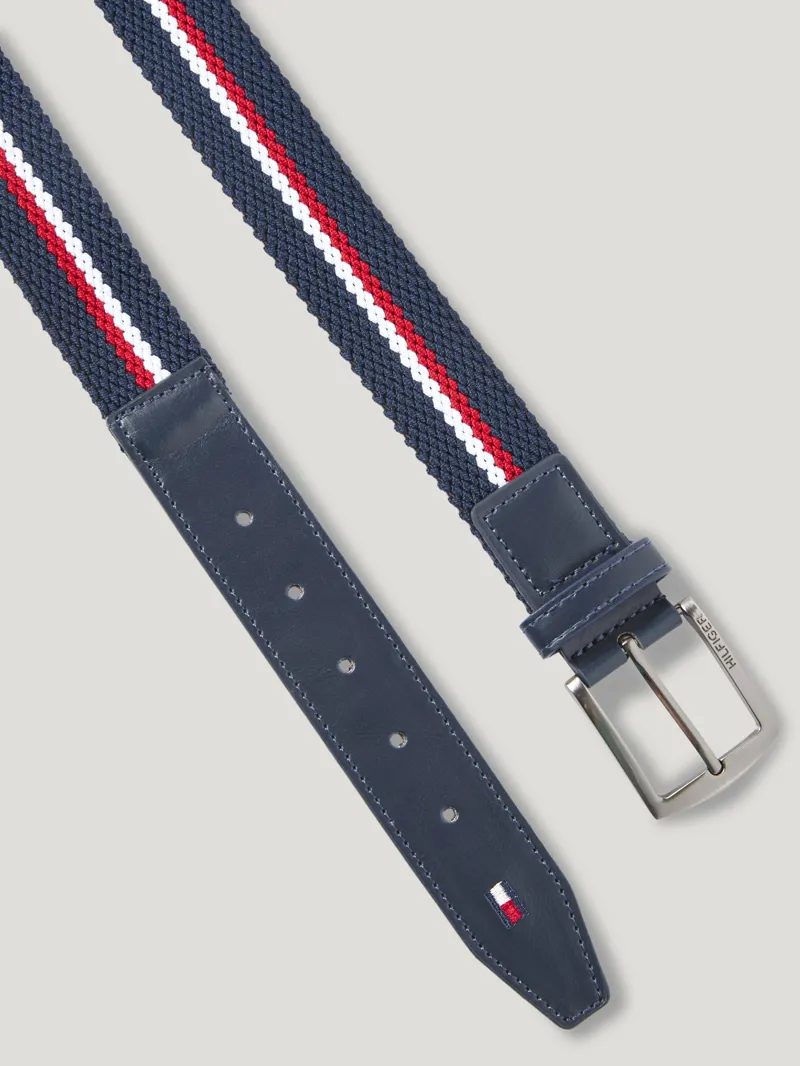 Tommy Hilfiger Anchor Elastic Belt - Desert Sky-2