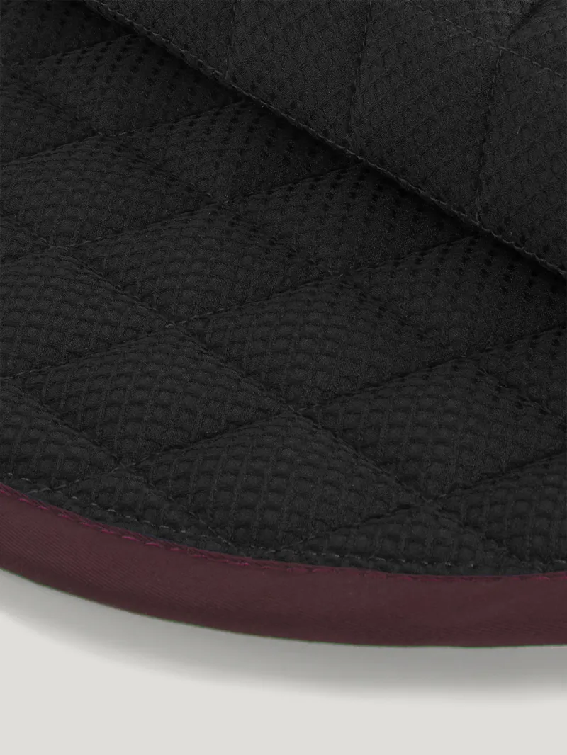 Tommy Hilfiger Stanford Jumping Saddlepad - Deep Burgundy-2