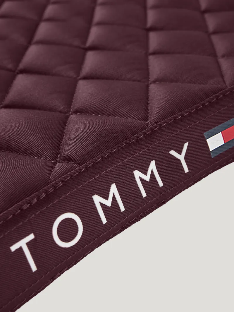 Tommy Hilfiger Stanford Jumping Saddlepad - Deep Burgundy-1