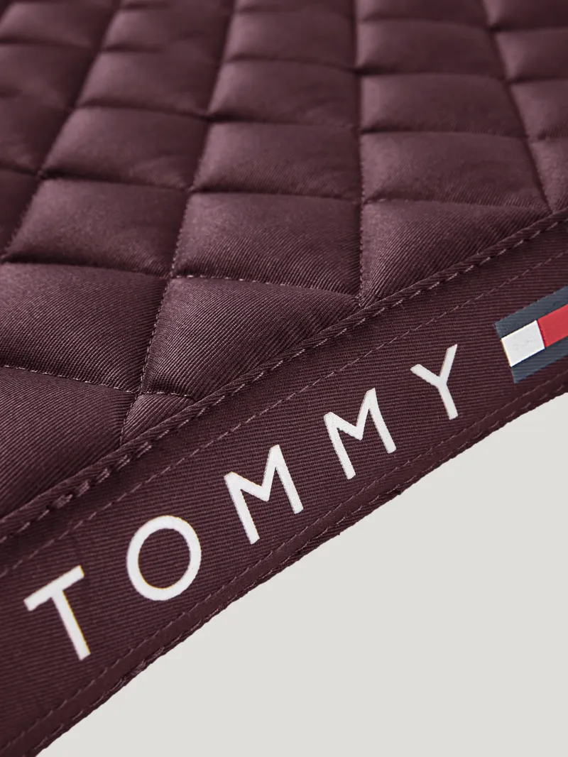 Tommy Hilfiger Stanford Dressage Saddlepad -Deep Burgundy-2
