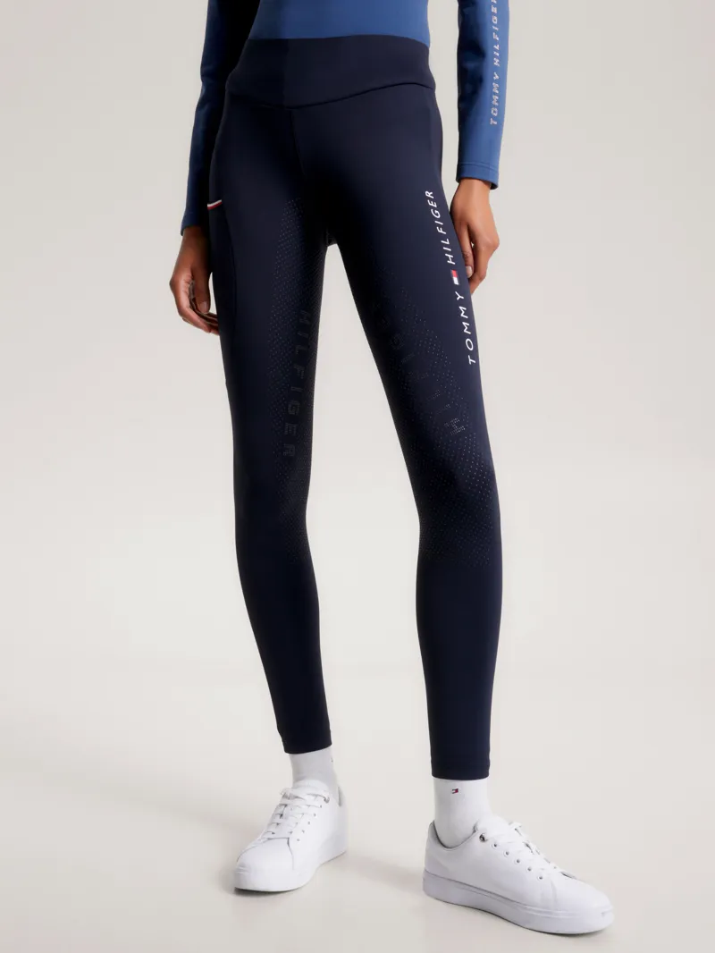 Tommy Hilfiger Elmira Winter Leggings Full Grip - Desert Sky