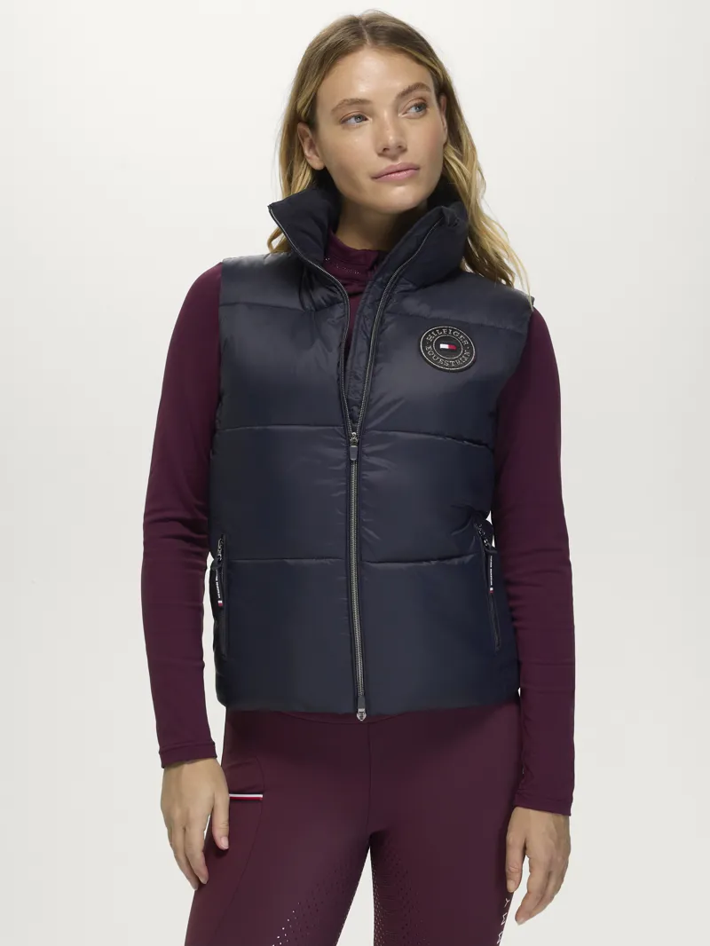 Tommy Hilfiger Everett Women Puffer Vest - Desert Sky