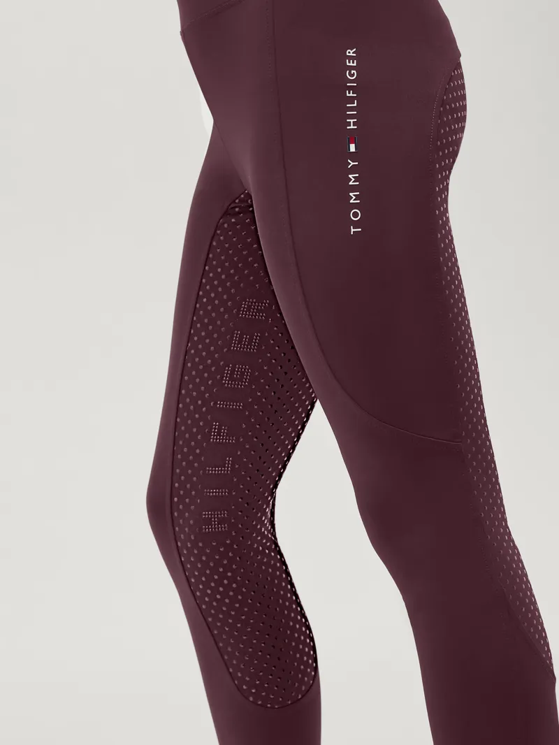 Tommy Hilfiger Devon rider Riding Leggings Young Rider - Deep Burgundy-3