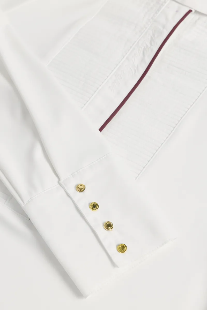 Holland Cooper Farleigh Long Show Shirt - White-3