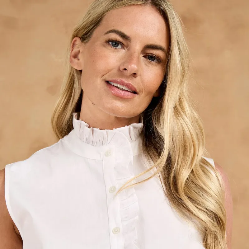 Toggi Ginetta Sleeveless Shirt - White-4