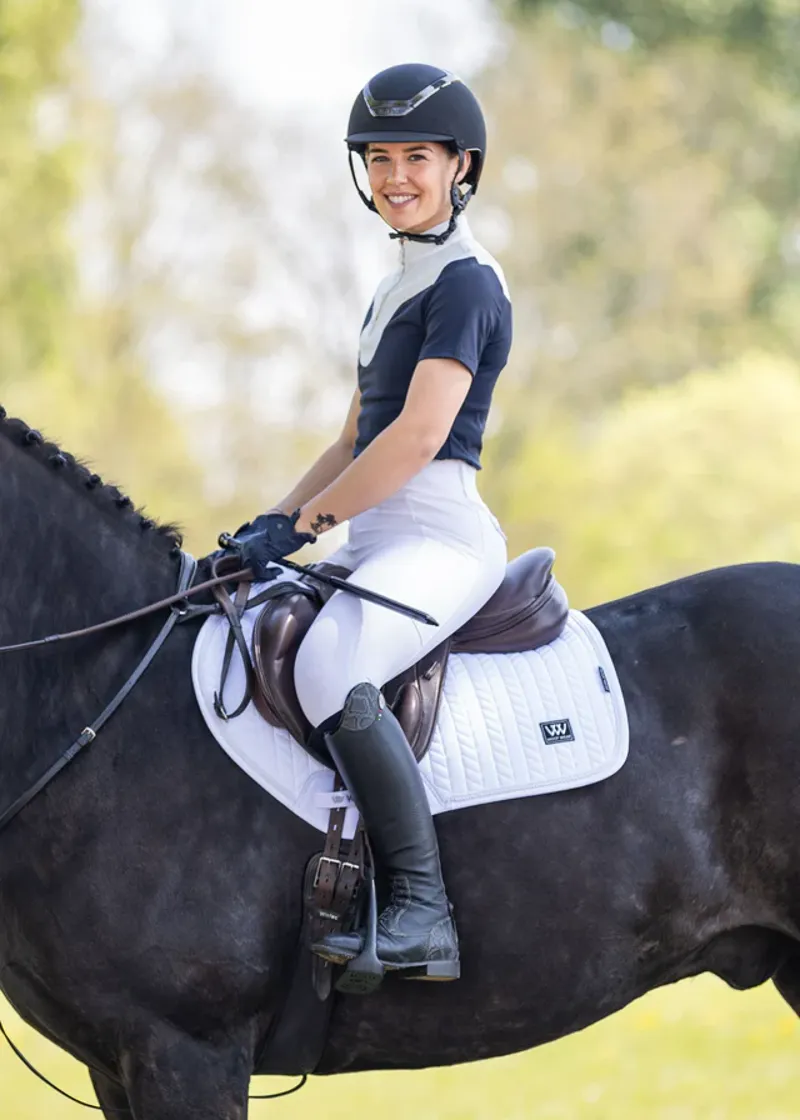 Woof Wear Herringbone CC Pad - White-3