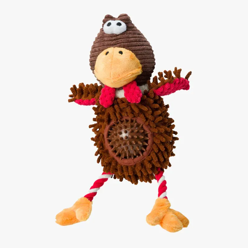 House Of Paws Noodle Turkey - Dog Toy 