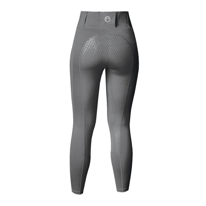 Equetech Performance Aqua-Shield Riding Tights- Grey-1
