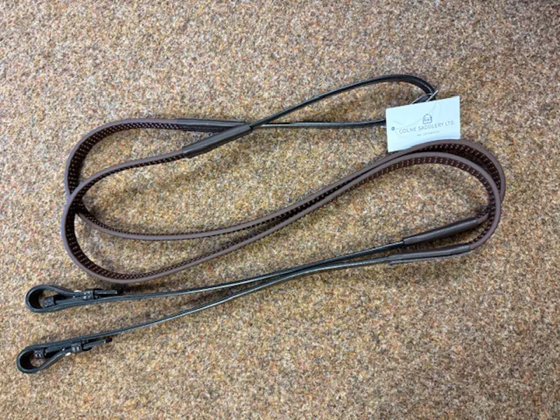 Country Direct Bio Stop Reins Havana-1