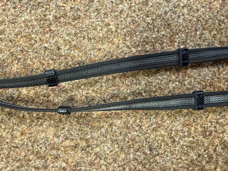 County Direct Web Stopper Reins Black-1