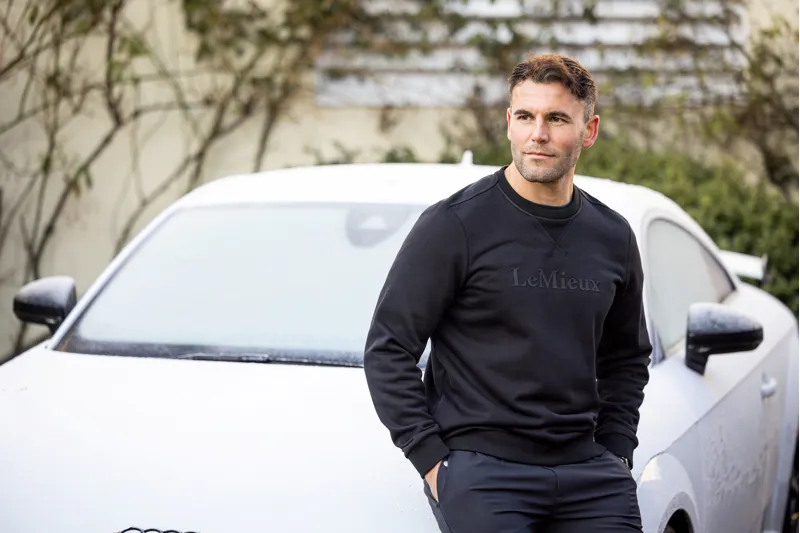 LeMieux Mens Elite Crew Sweatshirt - Black
