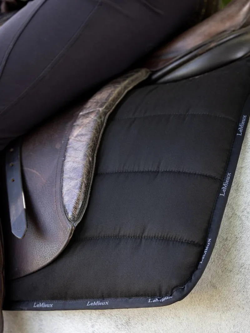 LeMieux Dressage Work Pad - Black - Large-1