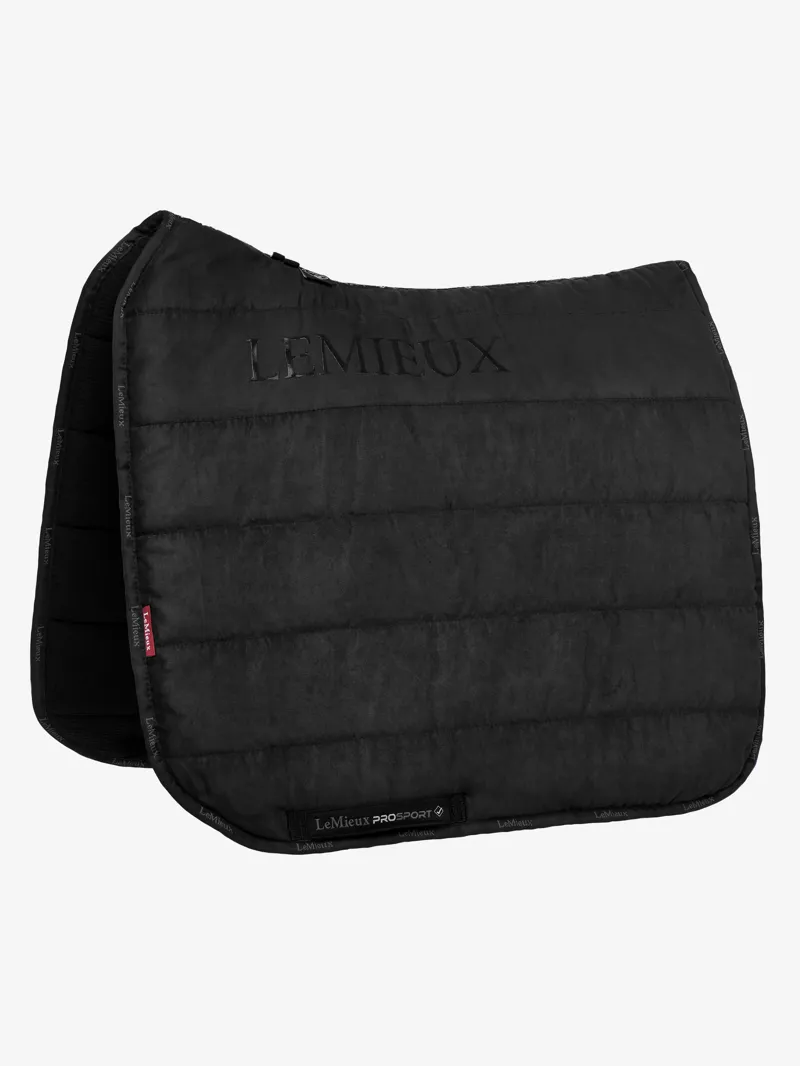 LeMieux Dressage Work Pad - Black - Large-2