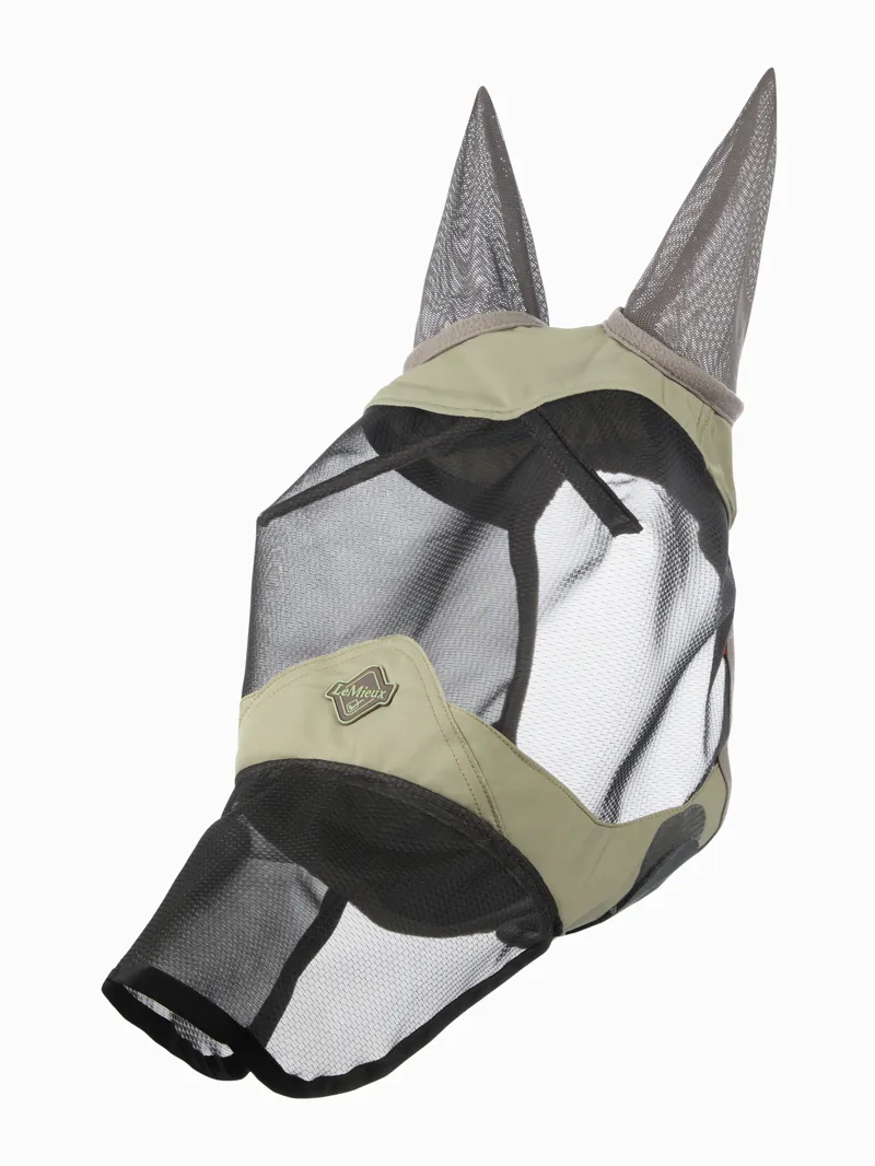 LeMieux Visor-Tek Full Fly Mask - Fern