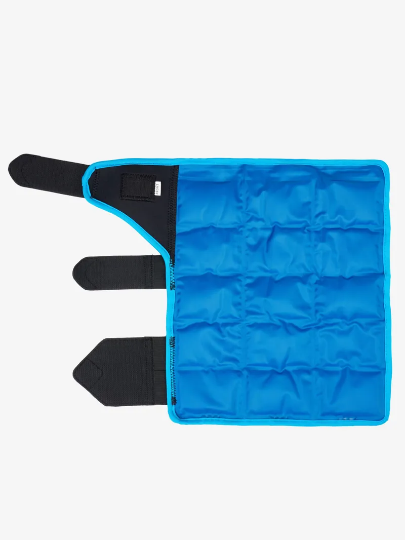 LeMieux Freeze Flow Ice Boot Front - Black -4